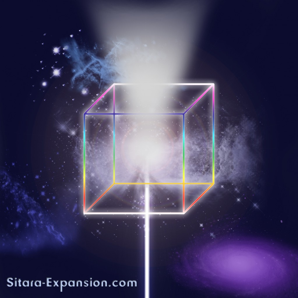 Symbol 5- colored cube